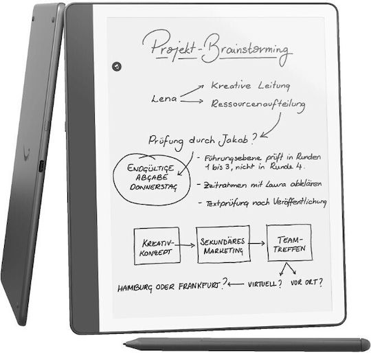 Amazon Kindle Scribe (2024) 10.2" (16GB) with Premium Pen Tungsten Gray