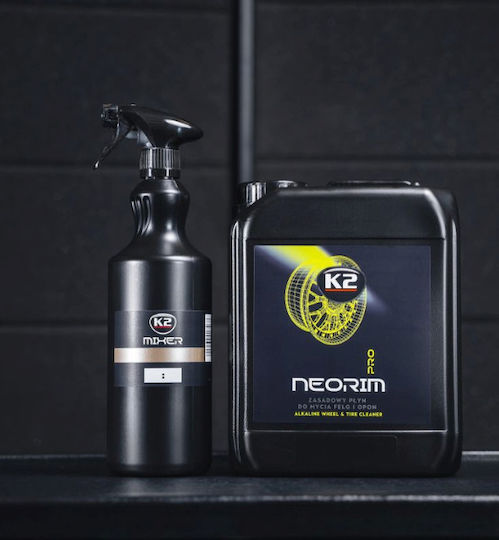 K2 Neorim Pro Υγρό Καθαρισμού για Ζάντες και Ελαστικά Αυτοκινήτου 5L
