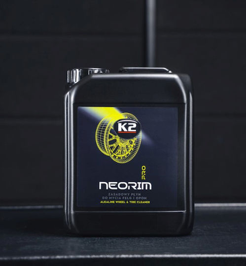 K2 Neorim Pro Υγρό Καθαρισμού για Ζάντες και Ελαστικά Αυτοκινήτου 5L