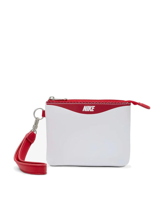 Icon Cortez Wristlet Μικρό Υφασμάτινο Γυναικείο Πορτοφόλι Καρτών Λευκό