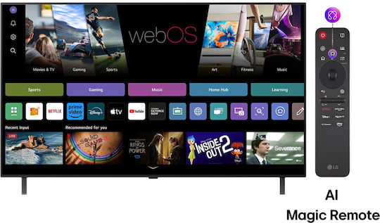 LG Smart TV 65" 4K UHD OLED AI B5 HDR 2025 OLED65B53LA