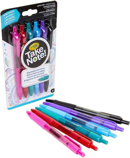 Crayola Pixuri Gel 6 Bucăți