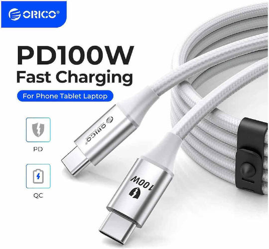 Orico Cdx-100cc-bk-bp Cable Usb C M To Usb C M 1m Black