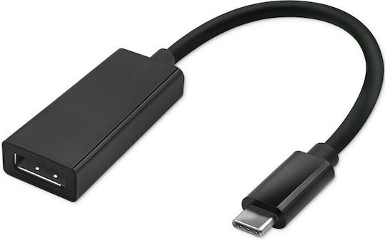 Qoltec Qoltec USB-C / DisplayPort Männlich Zu USB-C / DisplayPort Weiblich 1 Stück 50377