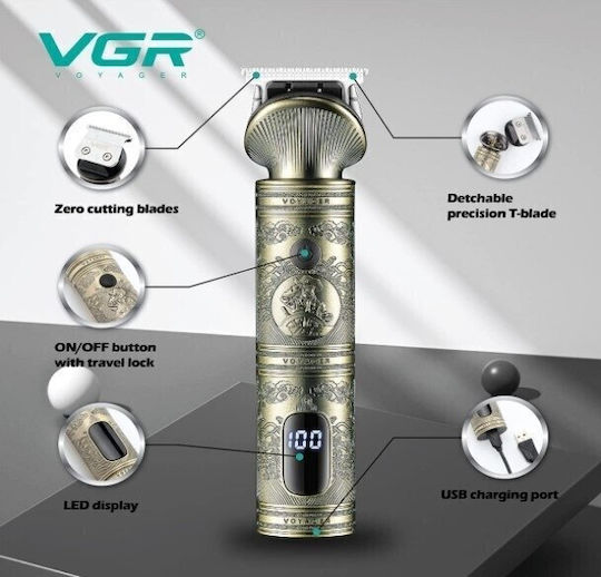 VGR Κουρευτική Μηχανή Χρυσή V-962