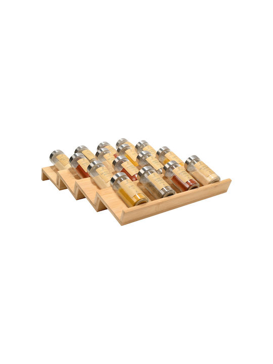 Estia Tabletop Essentials Bamboo Rack 31x45.5x6cm 4 Pieces Beige