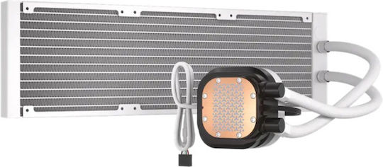 Corsair NAUTILUS 360 RS LCD Water Cooling System AIO CPU With 3 Fans 120mm White