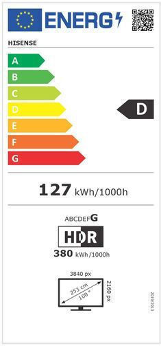 Smart Fernseher 100" 4K UHD LED 100U8Q HDR (2025)