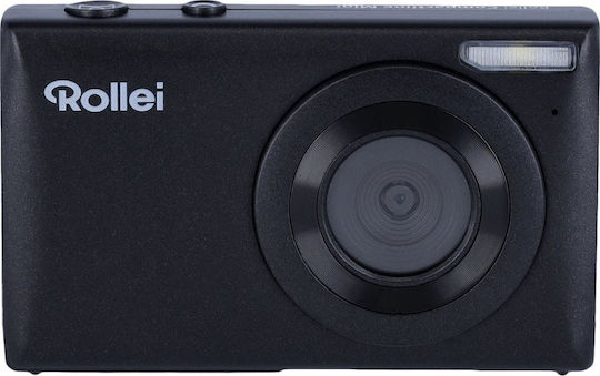 Rollei Compactline Mini Compact Φωτογραφική Μηχανή 64MP 4K UHD Μαύρη