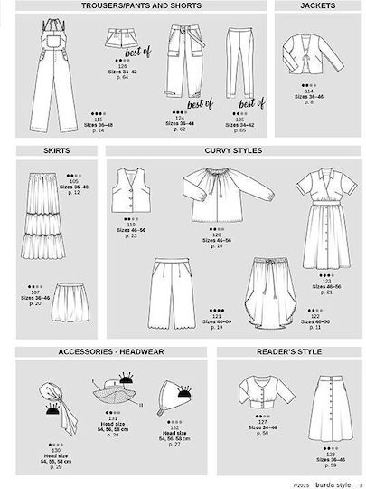 Burda Style Magazine 07/2025, July 2025