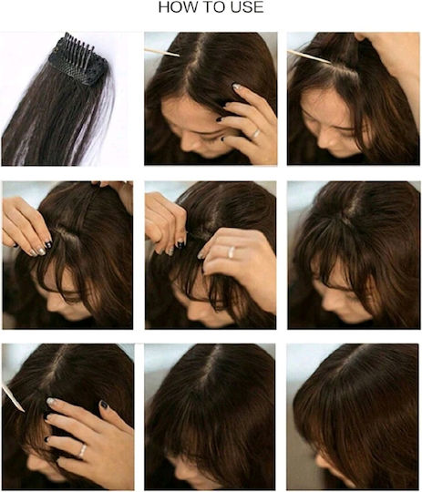 Extensie cu Clip cu Păr Natural în Blondă Platină Culoare