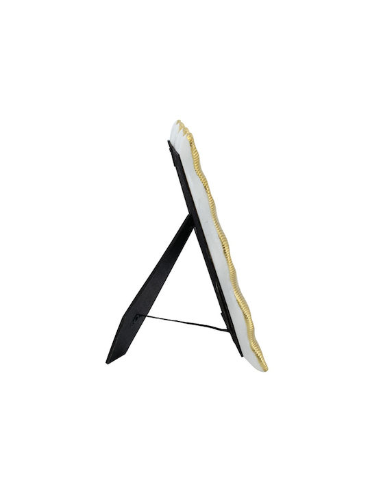 Artekko Κορνίζα Πλαστική με Λευκό Πλαίσιο 10.16x15.24