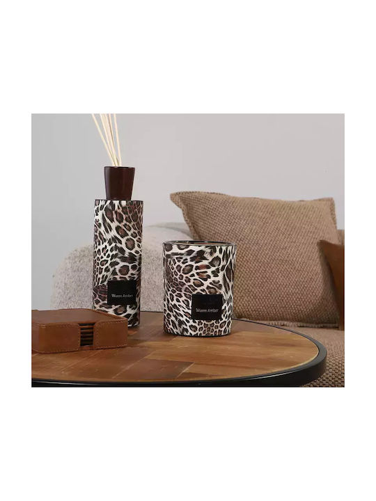 Nef-Nef Homeware Duftkerze Warm Amber Gefäß Braun 450gr 1Stück