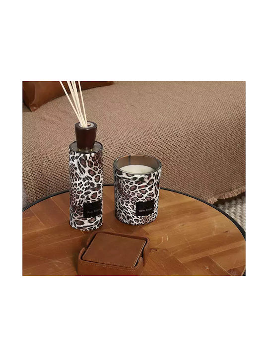 Nef-Nef Homeware Duftkerze Warm Amber Gefäß Braun 450gr 1Stück