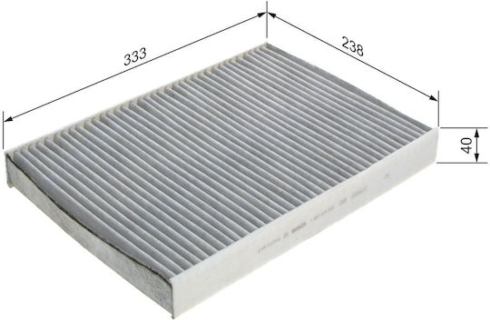 Bosch Auto Innenraumluftfilter Aktivkohle