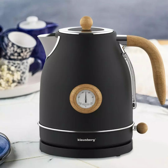 Klausberg Βραστήρας 1.7lt 1850W Μαύρος