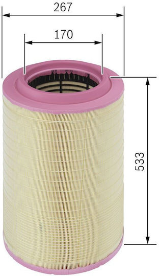 Bosch Auto Luftfilter F 026 400 064
