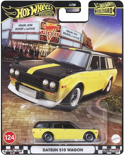 Hot Wheels Premium Toy Car Datsun 510 Wagon Scale 1:64