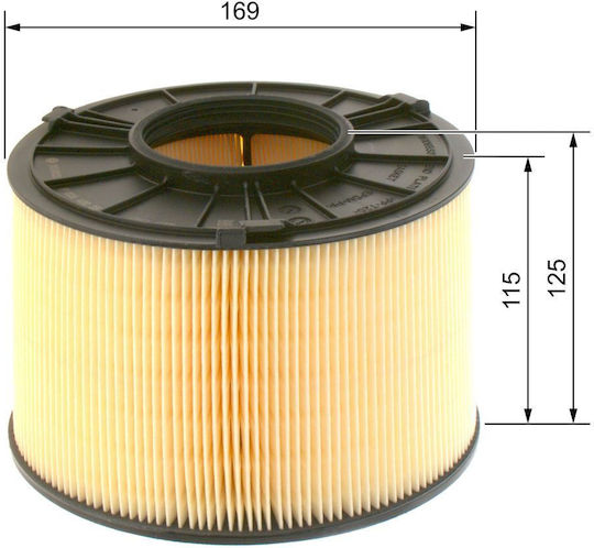 Bosch Auto Luftfilter F 026 400 393