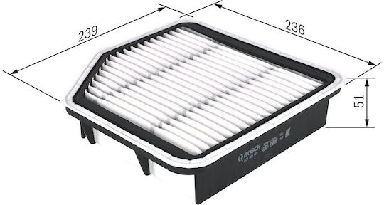 Bosch Air Filter F 026 400 192