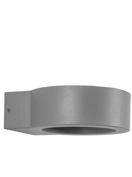 kelvo Aura Стенно Външно Спот Осветление LED IP65 7W с Топло бяло Светлина 15x13x4.5εκ.