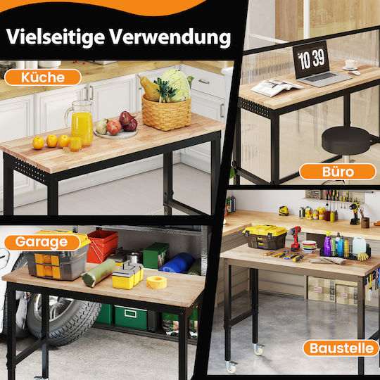 Costway Bank Belastbarkeit 1100kg 122x51x74cm 1Stück TL35854NA