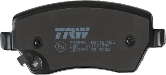 Set Plăcuțe De Frână Trw Disc Brake Gdb3396