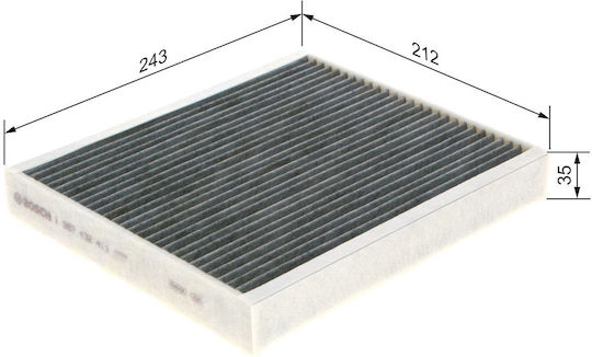 Bosch Car Cabin Air Filter 1 987 432 411