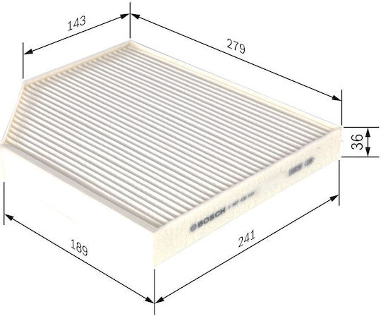 Bosch Cabin Air Filter 1 987 435 016