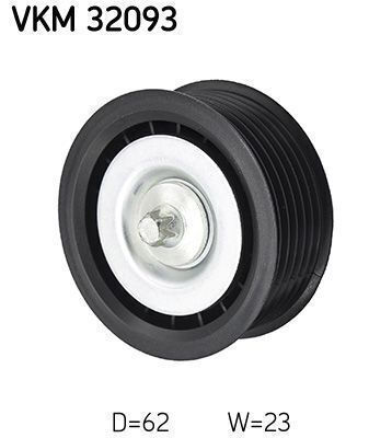 Curea De Transmisie Pentru Rola Ghidaj Skf Vkm 32093