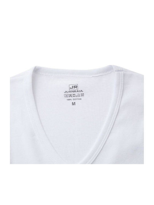 Tricou De Corp Pentru Bărbați Alb Jr-006-001
