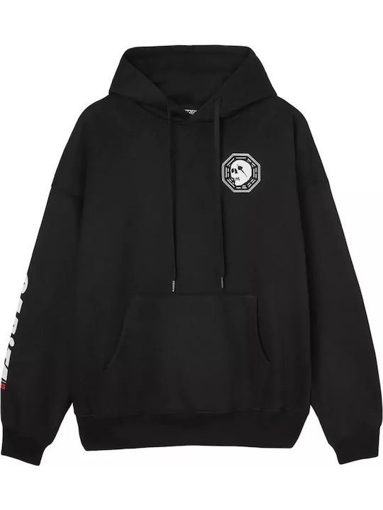 Capita Φούτερ με Κουκούλα Black