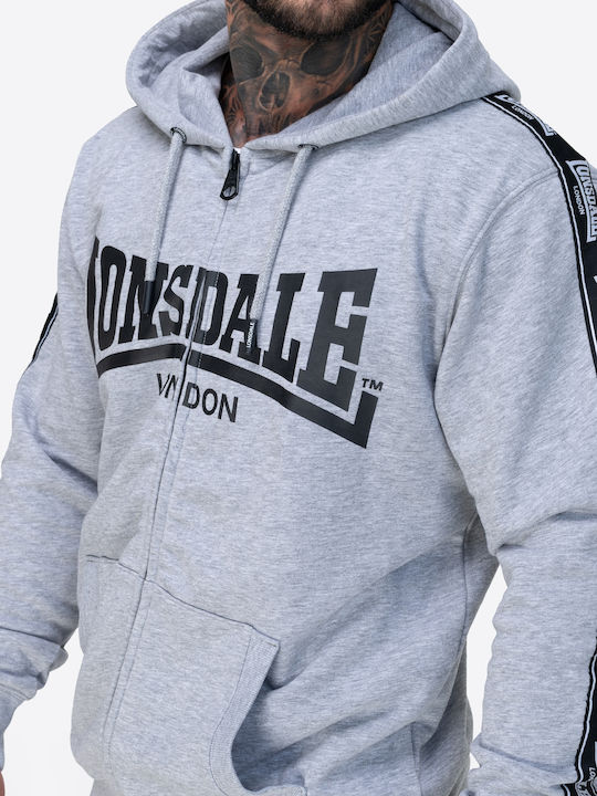 Bigton Sweatshirt Für Herren Mit Kapuze Grau