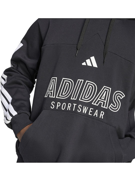 Sportswear M Tiro Суитшърт с Качулка Черен