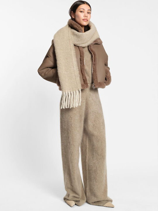 Dama Tesatura Pantaloni Grey