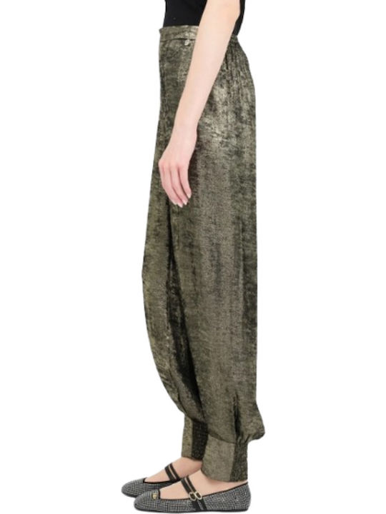Women's Fabric Trousers White