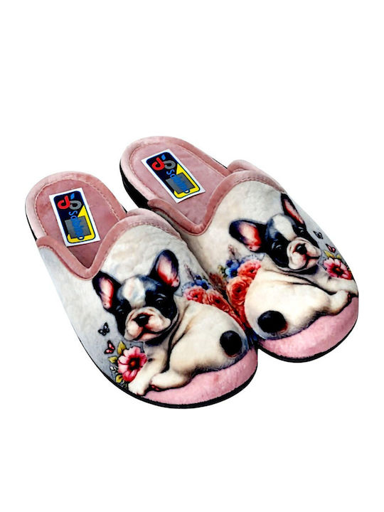 Winter Women's Slippers Pink