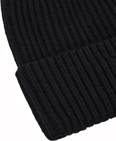 Beanie Männer Beanie Gestrickt in Schwarz Farbe