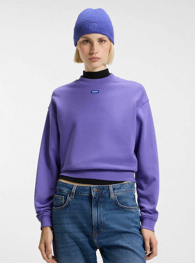 Beanie Beanie Knitted in Purple color