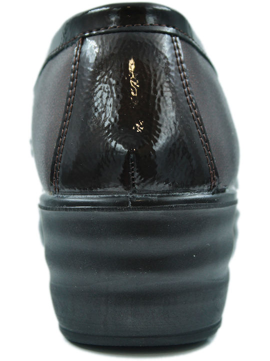 Damen Mokassins in Braun Farbe