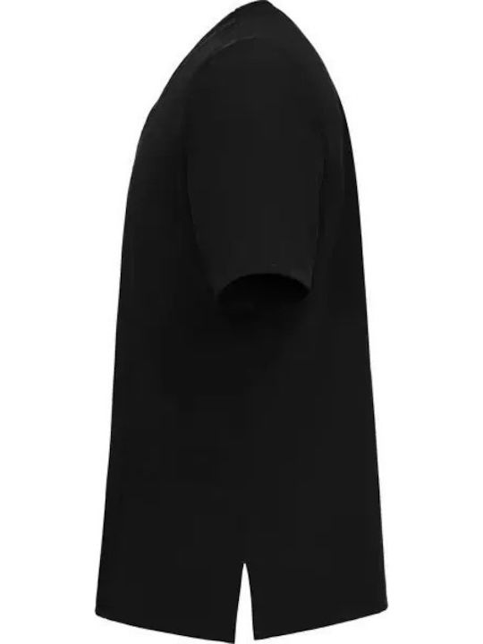 Roly Мъжка рекламна Тениска Черна/ Black