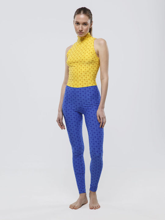 Γυναικεία Ολόσωμη Φόρμα Yellow, Blue