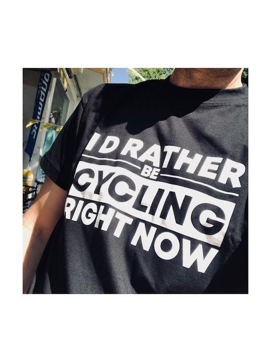 Demaraz Ανδρική Κοντομάνικη Μπλούζα Road Bike Μαύρη