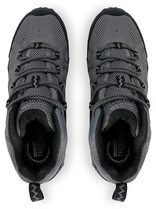 Regatta Edgepoint Ανδρικά Ορειβατικά Μποτάκια Αδιάβροχα Γκρι