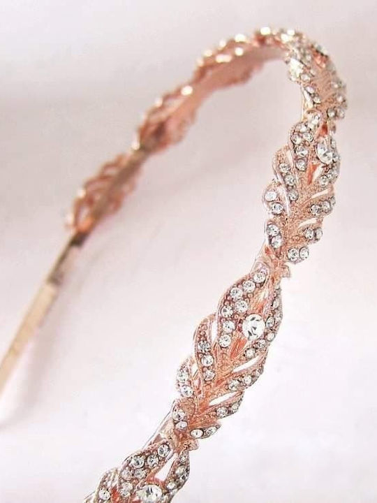 'ivy' Bridal Metal Headband Swarovski Crystals