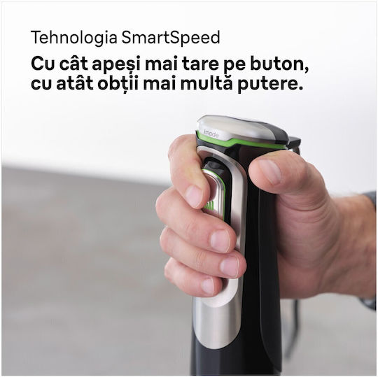 Braun Blender De Mână Cu Tijă Din Plastic 1200W Negru