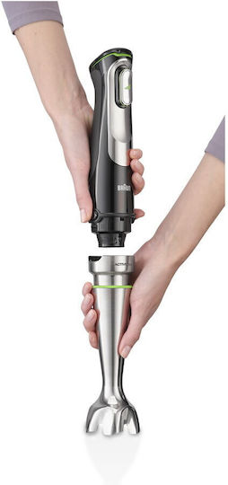 Braun Blender De Mână Cu Tijă Din Plastic 1200W Negru