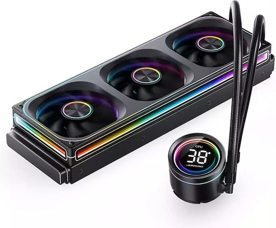 Jonsbo TH-360 Υδρόψυξη AIO CPU με 3 Ανεμιστήρες 120mm και RGB Φωτισμό