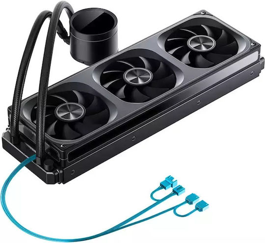 Jonsbo TH-360 Υδρόψυξη AIO CPU με 3 Ανεμιστήρες 120mm και RGB Φωτισμό