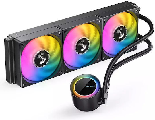 Jonsbo TG-360 Water Cooling System AIO CPU With 3 Fans 120mm And ARGB Lighting